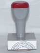 2000L - Licensed, Round Hand Stamp, 2" Diameter