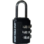 LOCK-COMB - Combination Lock for Supplies Bag